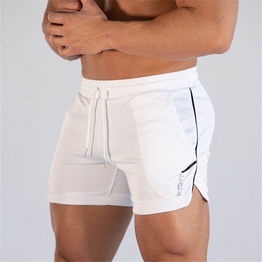 Men Fitness Bodybuilding Shorts