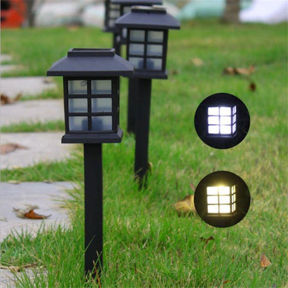 Solar Square Lawn Light