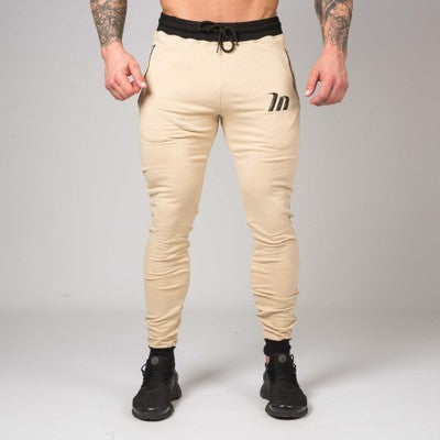 Casual slim bodybuilding pants